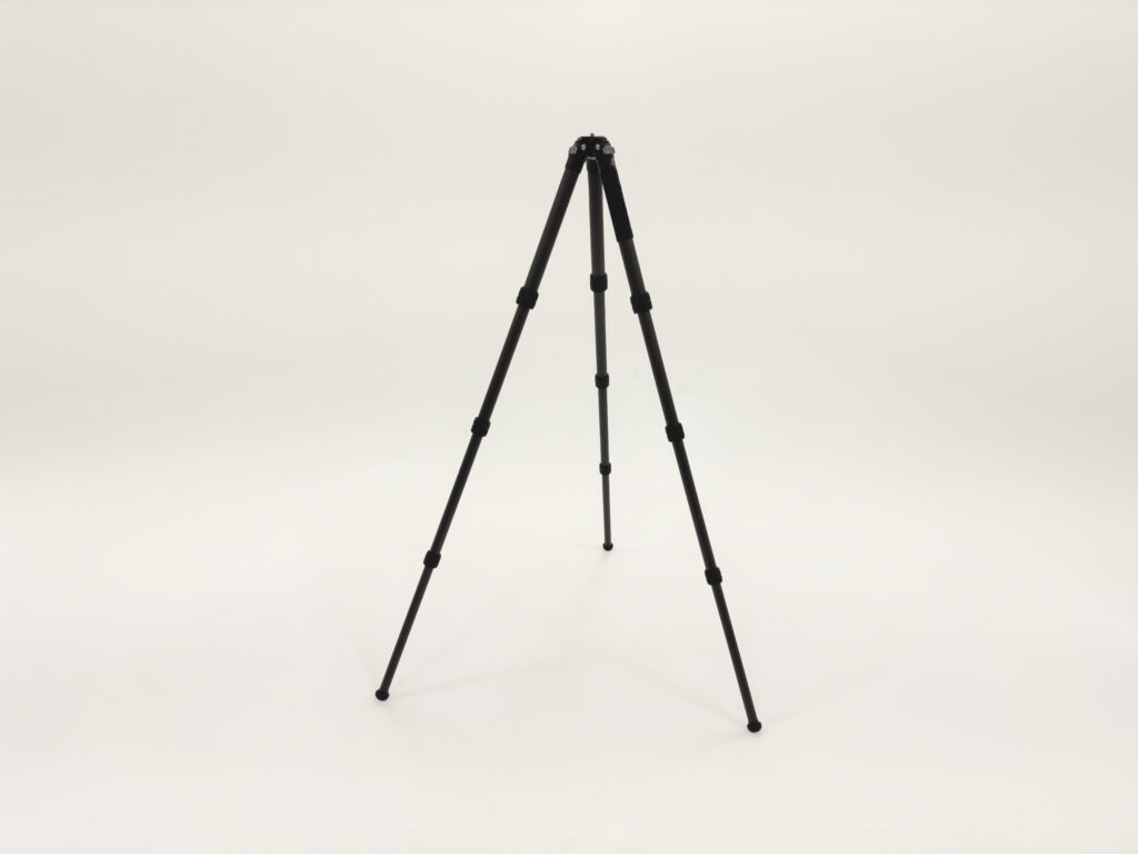 Leofoto Ranger EF-324C tripod in use - Studio Taupe